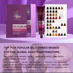 Hair Colour with different shades